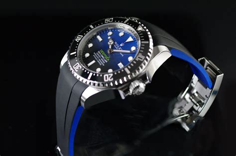 rolex deepsea rubber strap price